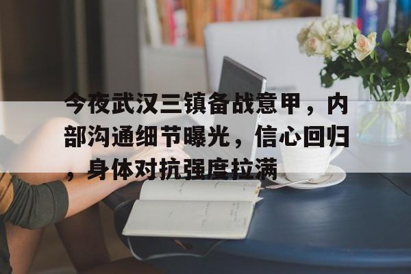 华体会手机版入口-今夜武汉三镇备战意甲,内部沟通细节曝光,信心回归,身体对抗强度拉满的简单介绍